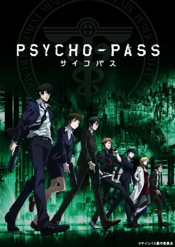 Psycho-Pass'tan Akane Tsunemori ve Shinya Kogami karakterleri