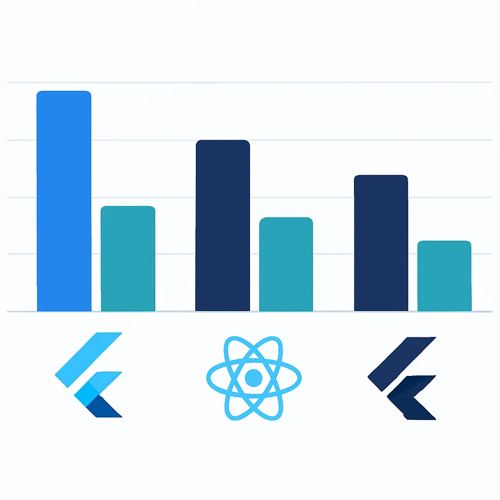 2026 yılında Flutter, React Native ve KMM'in topluluk büyüklüğü ve paket kullanılabilirliği karşılaştırması