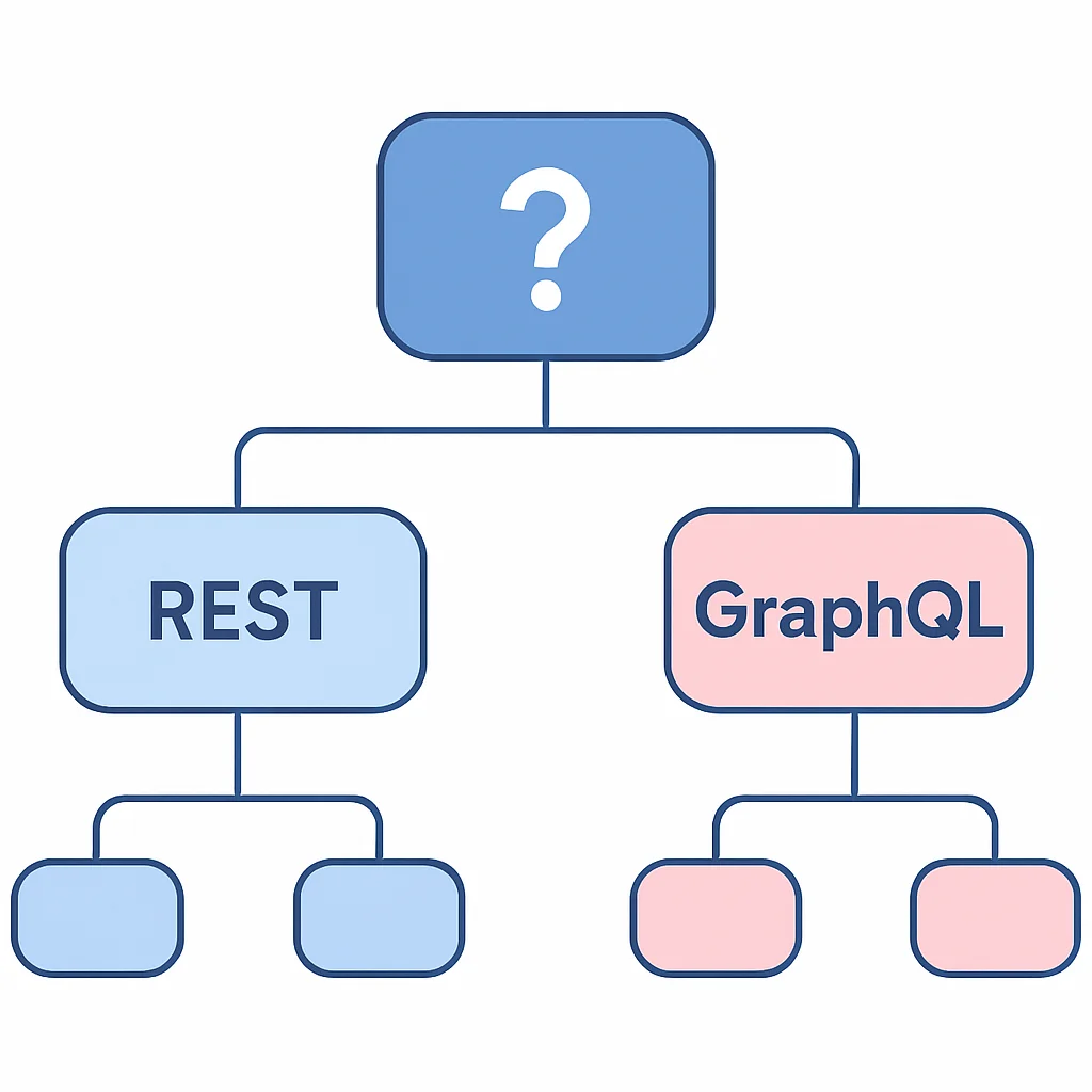 Proje gereksinimlerine göre REST ve GraphQL arasında seçim yapma karar ağacı