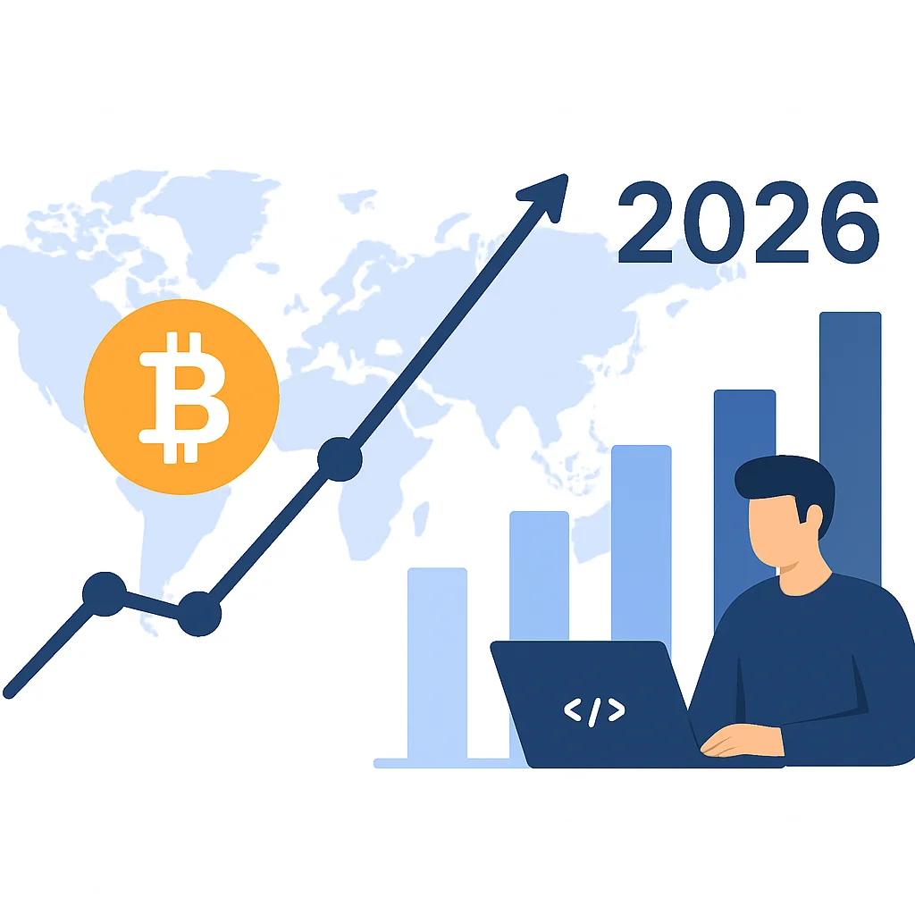 2026 küresel kripto para piyasası trendleri ve geliştirici katılım istatistikleri
