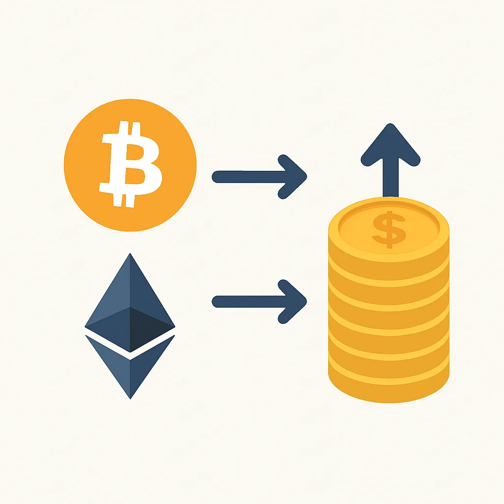 Kripto para ikonları ve staking/DeFi ile büyüyen coin yığını