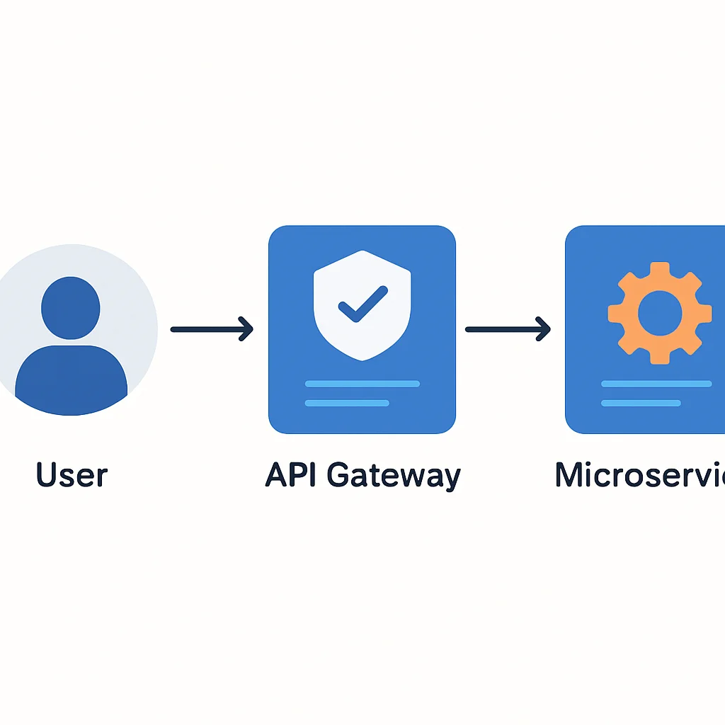 Kullanıcı kimlik doğrulama, API Gateway doğrulama ve mikroservis yetkilendirme akışını gösteren sıra diyagramı